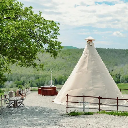 Tepee Indiano Lüks kamp alanı